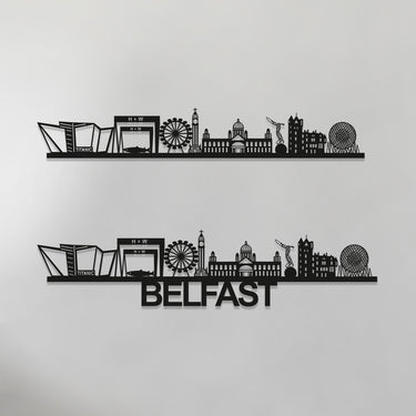 Belfast Skyline - Belfast Gift - Skyline Art