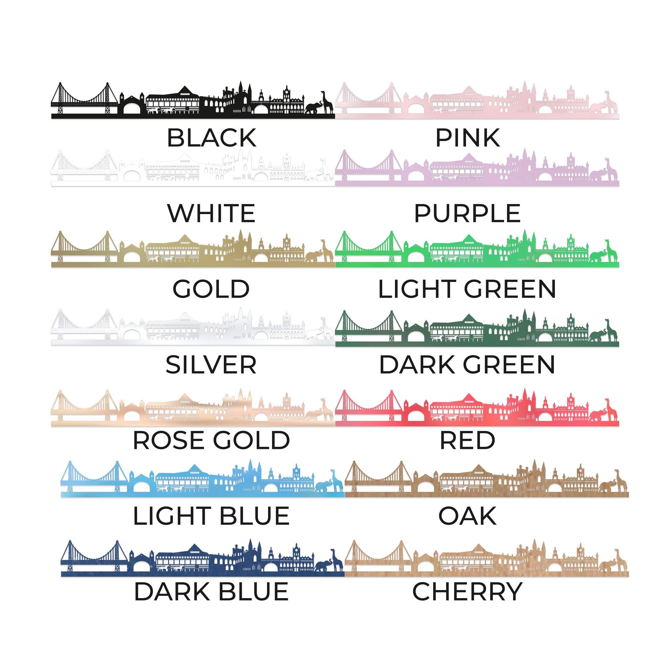 Chester Skyline - Chester Gift - Skyline Art - No City Name