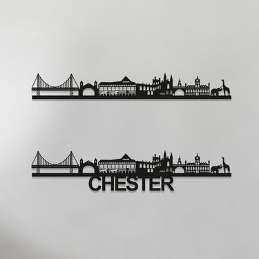 Chester Skyline - Chester Gift - Skyline Art - No City Name