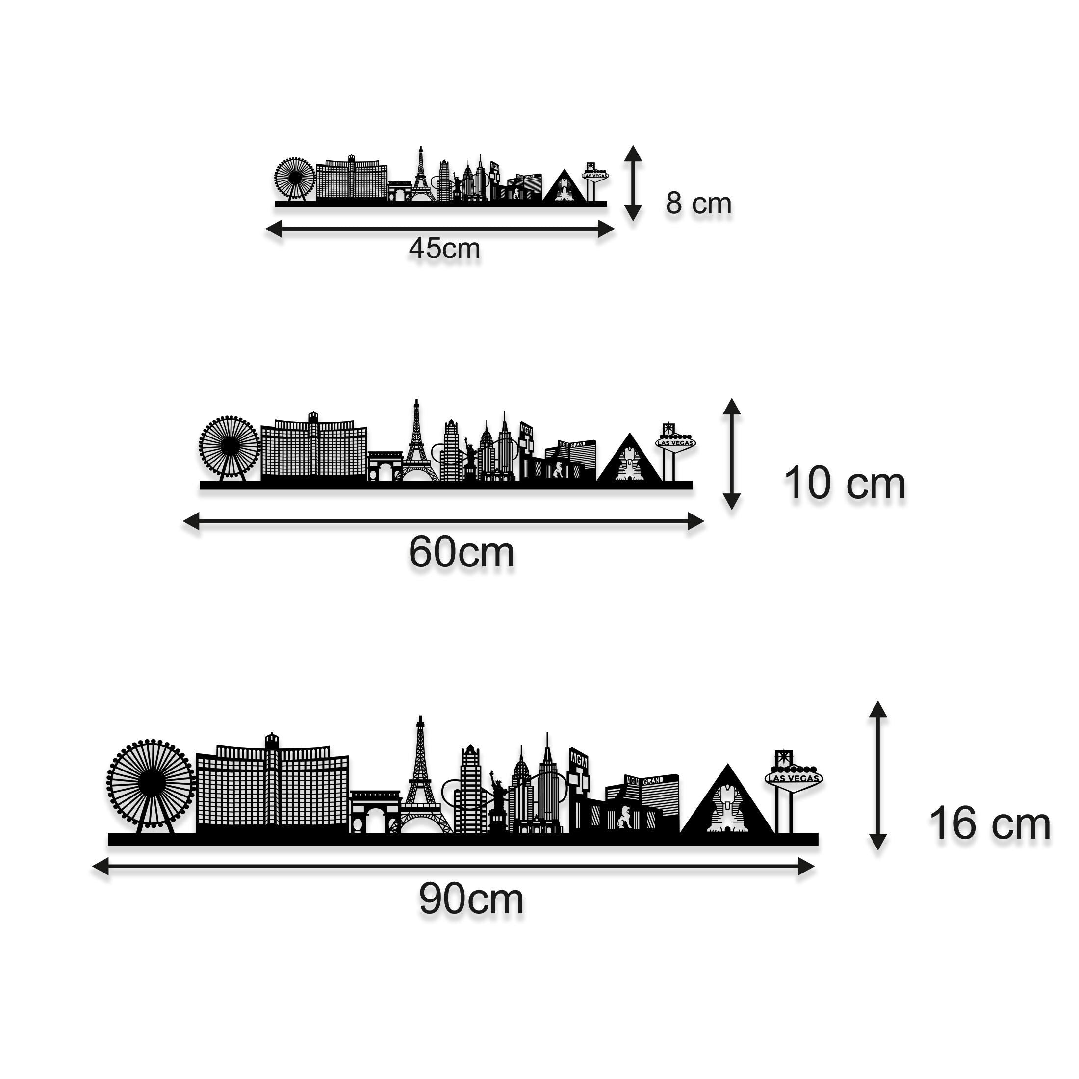 Las Vegas Skyline - Las Vegas Gift - Skyline Art - No City Name