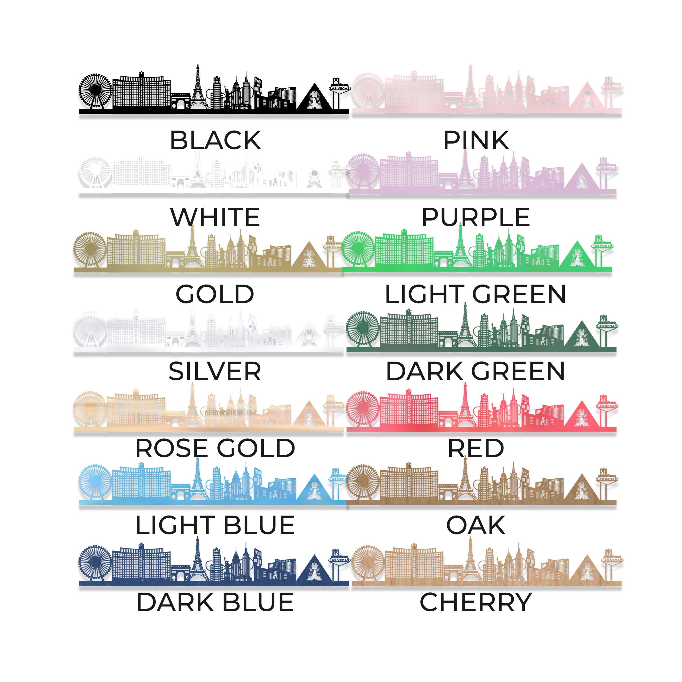 Las Vegas Skyline - Las Vegas Gift - Skyline Art - No City Name