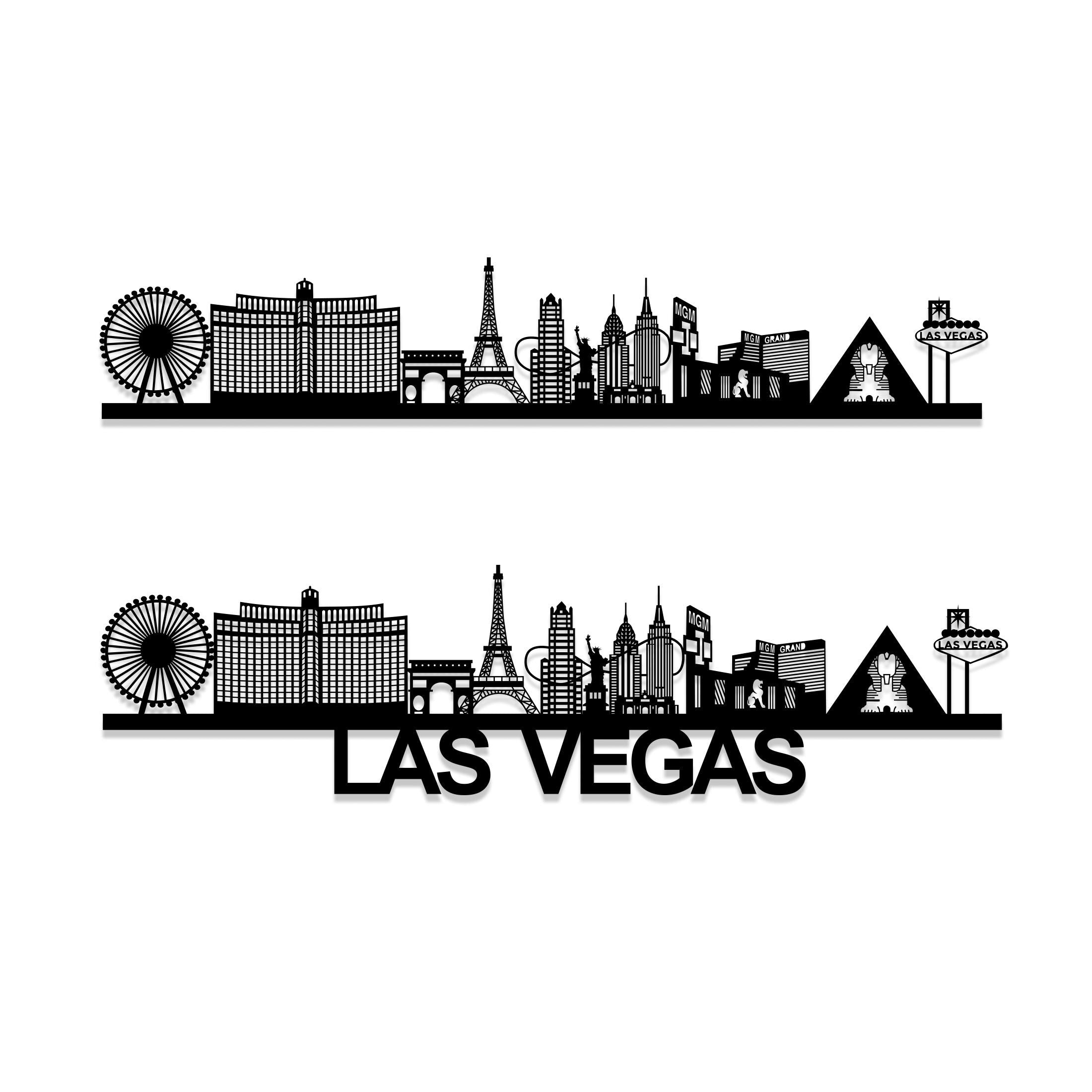 Las Vegas Skyline - Las Vegas Gift - Skyline Art - No City Name