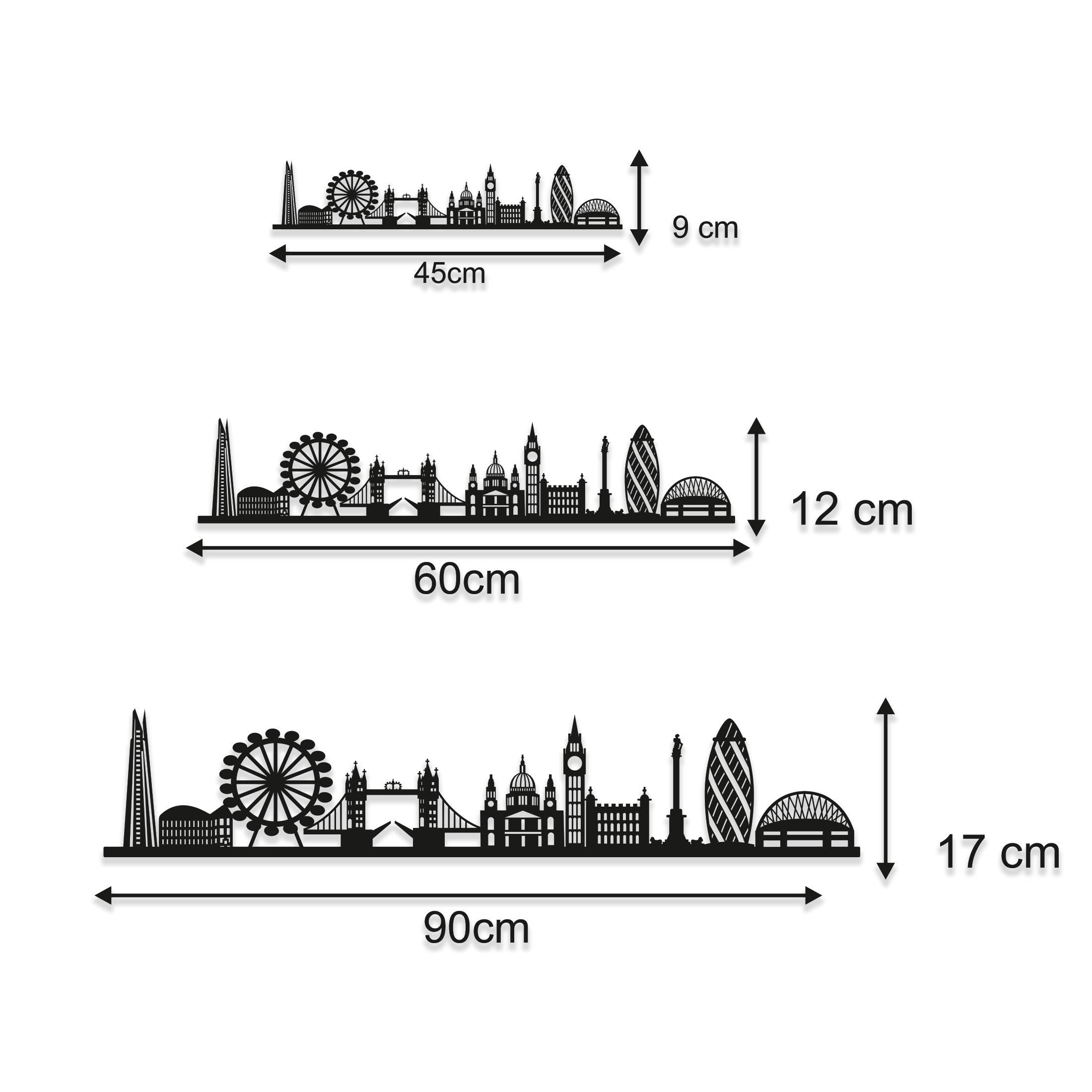 London Skyline - London Gift - Skyline Art