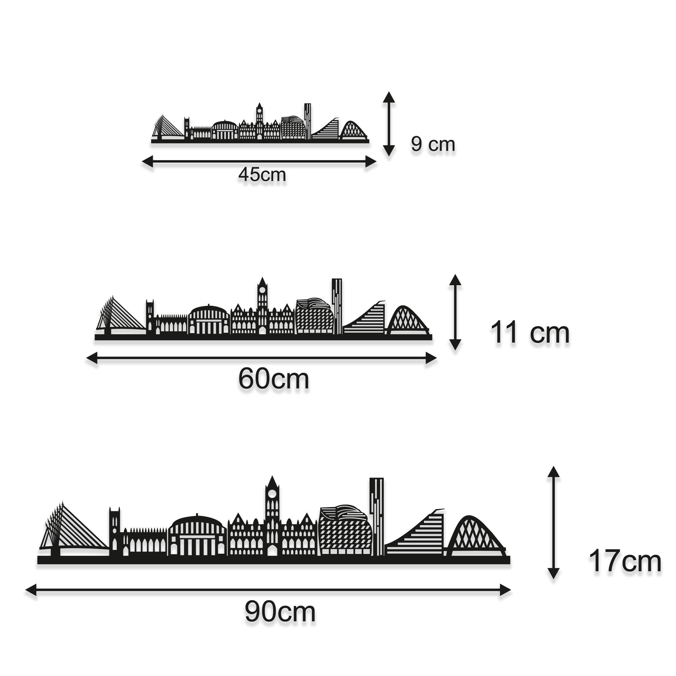 Manchester Skyline - Manchester Gift - Skyline Art