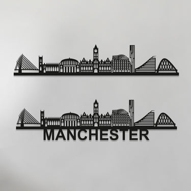 Manchester Skyline - Manchester Gift - Skyline Art