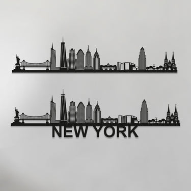 New York Skyline - New York Gift - Skyline Art