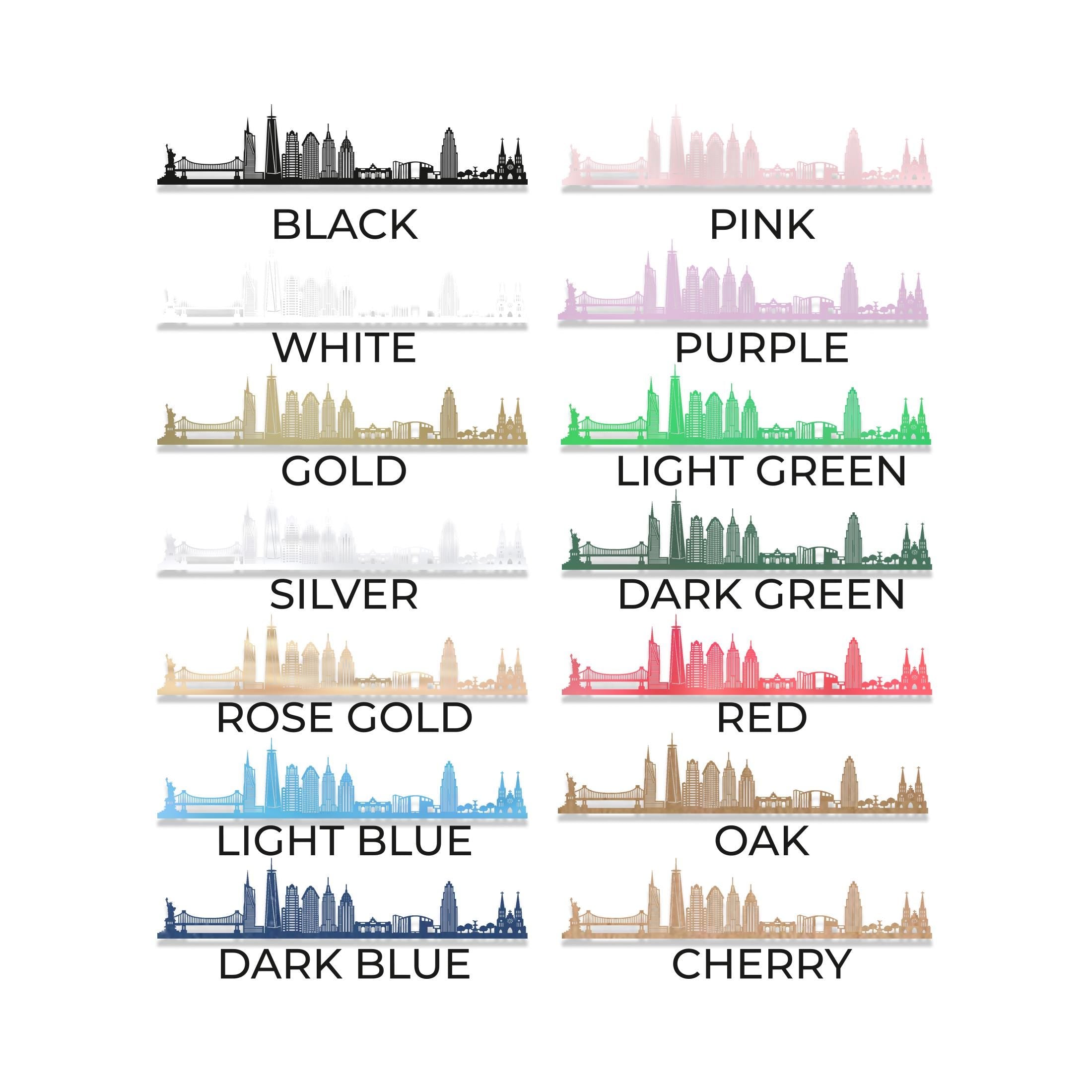 New York Skyline - New York Gift - Skyline Art