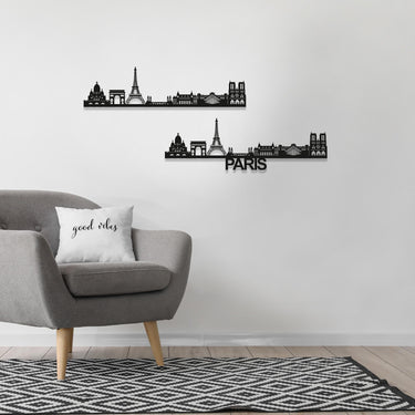 Paris Skyline - Paris Gift - Skyline Art