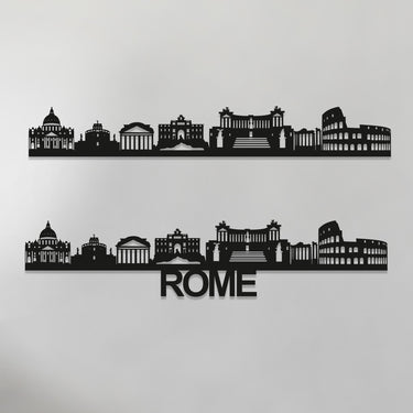 Rome Skyline - Rome Gift - Skyline Art