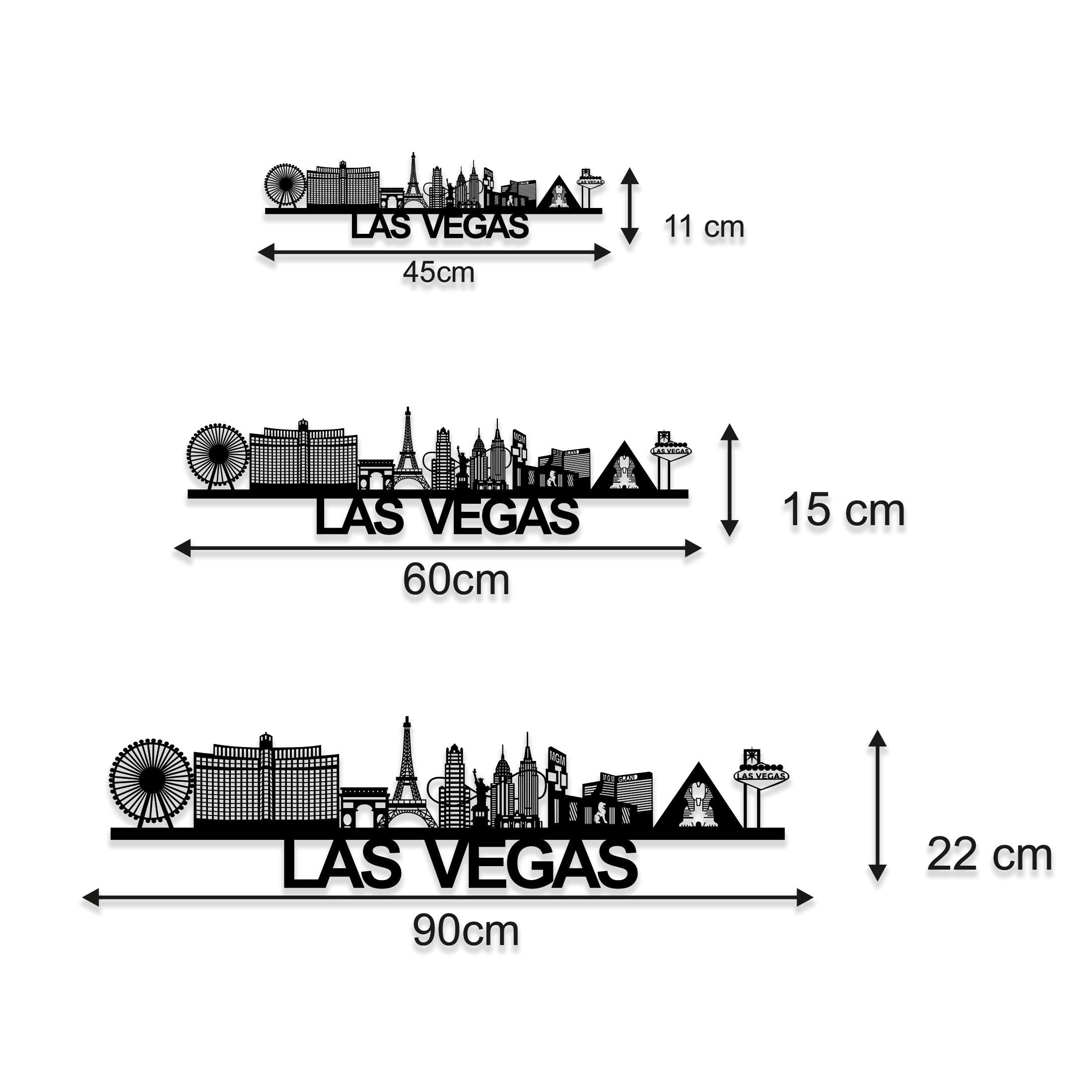 Las Vegas Skyline - Las Vegas Gift - Skyline Art - No City Name