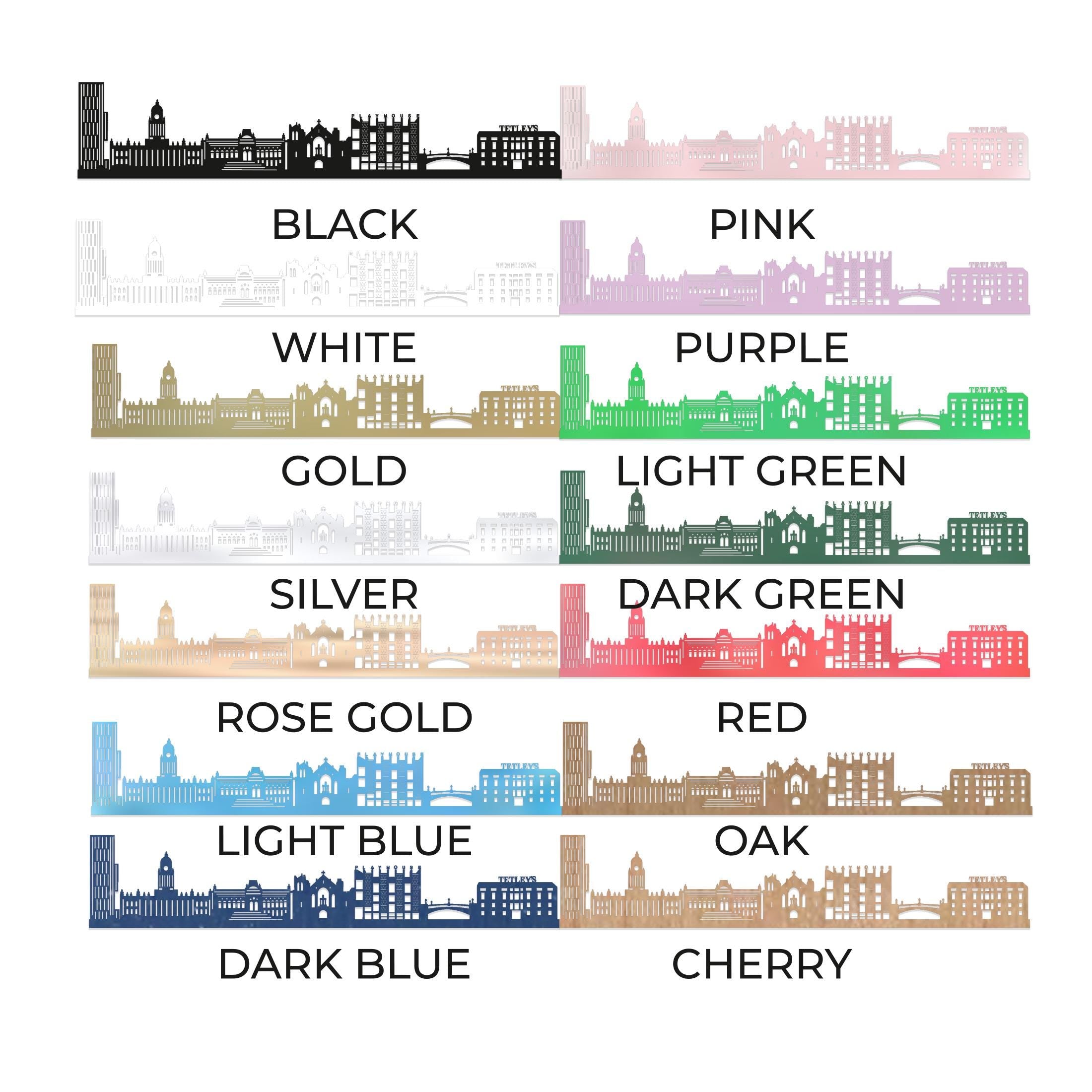 Leeds Skyline - Leeds Gift - Skyline Art - No City Name