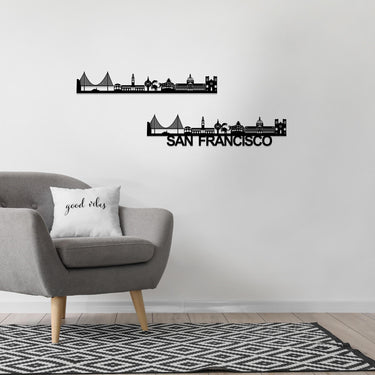 San Francisco Skyline - San Francisco Gift - Skyline Art - City Name