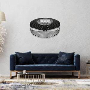 Tottenham Hotspur Stadium Wood Wall Art - Tottenham Hotspur Football Ground Silhouette - Football Gift
