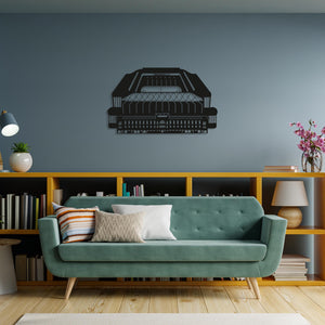 Ibox Stadium Wood Wall Art - Rangers Football Ground Silhouette - Football Gift