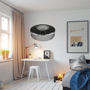 Tottenham Hotspur Stadium Wood Wall Art - Tottenham Hotspur Football Ground Silhouette - Football Gift