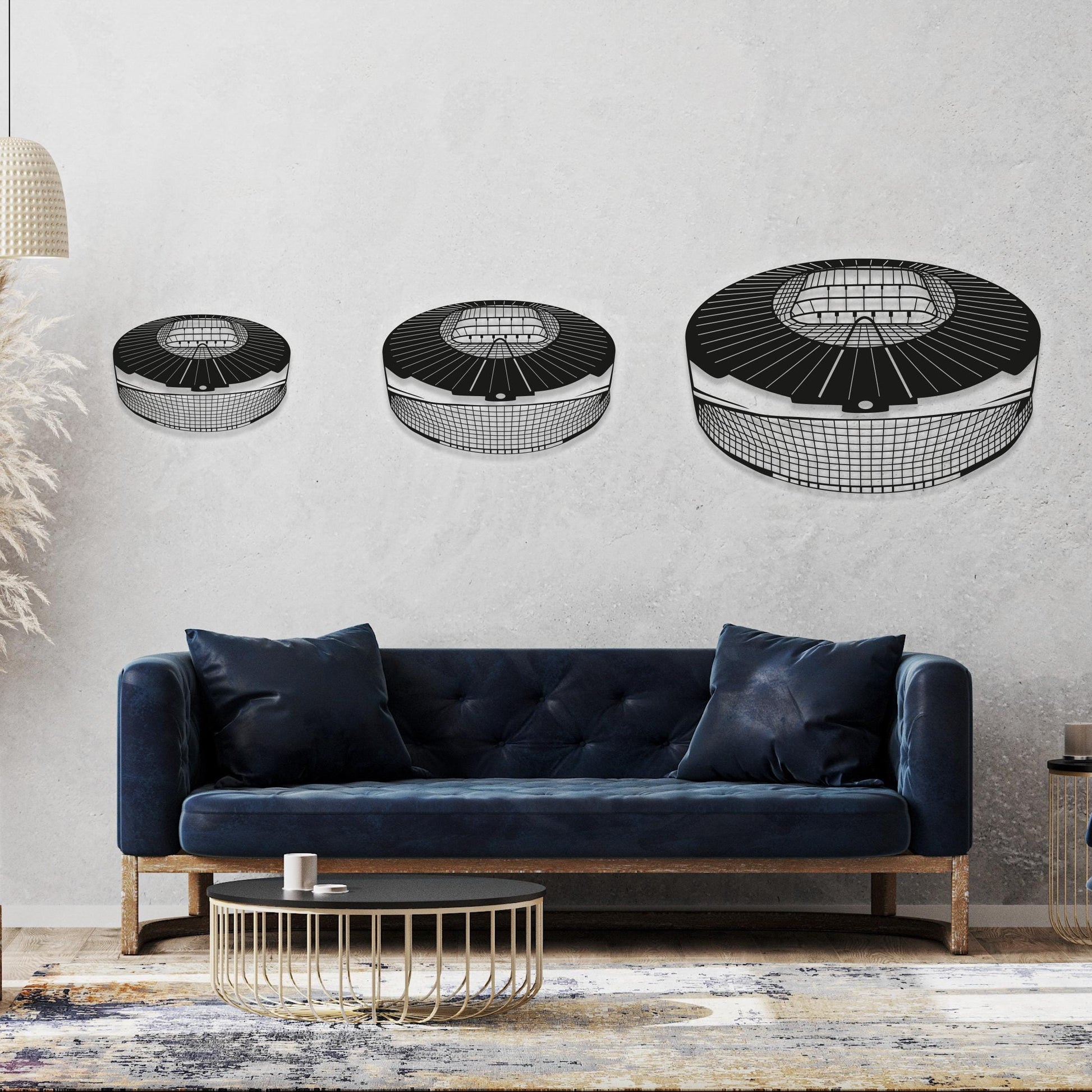 Tottenham Hotspur Stadium Wood Wall Art - Tottenham Hotspur Football Ground Silhouette - Football Gift
