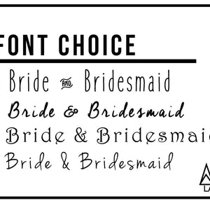 10 Personalised Bridal Wedding Hanger in Wood or White - Hanger Engraved Wedding Gift Bride, Bridesmaids and more. Line Split.