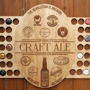 Craft Ale Bottle Cap Collection Beer Cap Gift Art Breweries Beer