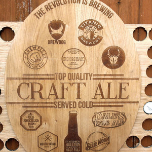 Craft Ale Bottle Cap Collection Beer Cap Gift Art Breweries Beer