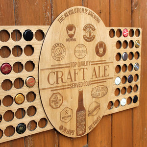 Craft Ale Bottle Cap Collection Beer Cap Gift Art Breweries Beer