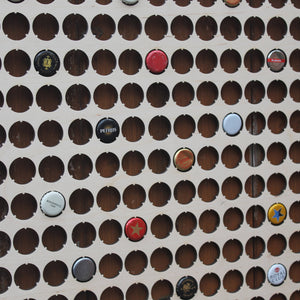 238 Large Bottle Cap Holder Beer Cap Map Collection