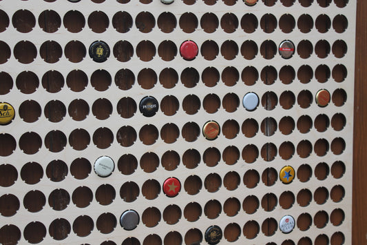 238 Large Bottle Cap Holder Beer Cap Map Collection