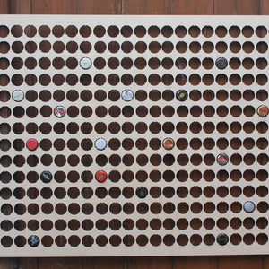 364 Huge Bottle Cap Holder Map Collection