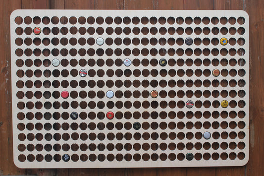 364 Huge Bottle Cap Holder Map Collection