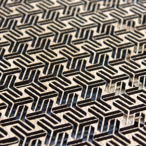 Geometric Delights Placemats Set Laser Cut Set of 4