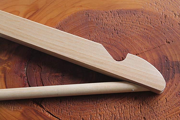 Personalised Bridal Wedding Hanger in Wood or White - Hanger Engraved Wedding Gift Bride, Bridesmaids and more - Floral Banner