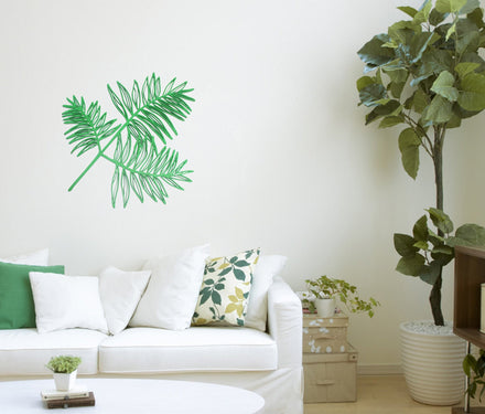 Tropical Leaf Wall Art,Kentia Palm, Howea Forsteriana Plant, Thatch Palm, Botanical Leaf Home Decor, Tropical Wall Decor, Plant Leaves,
