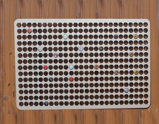 364 Huge Bottle Cap Holder Map Collection