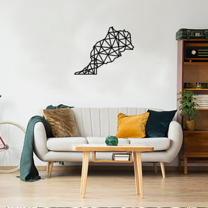 Geometric Morocco Art - Wooden Country Wall Art - Morocco Gift