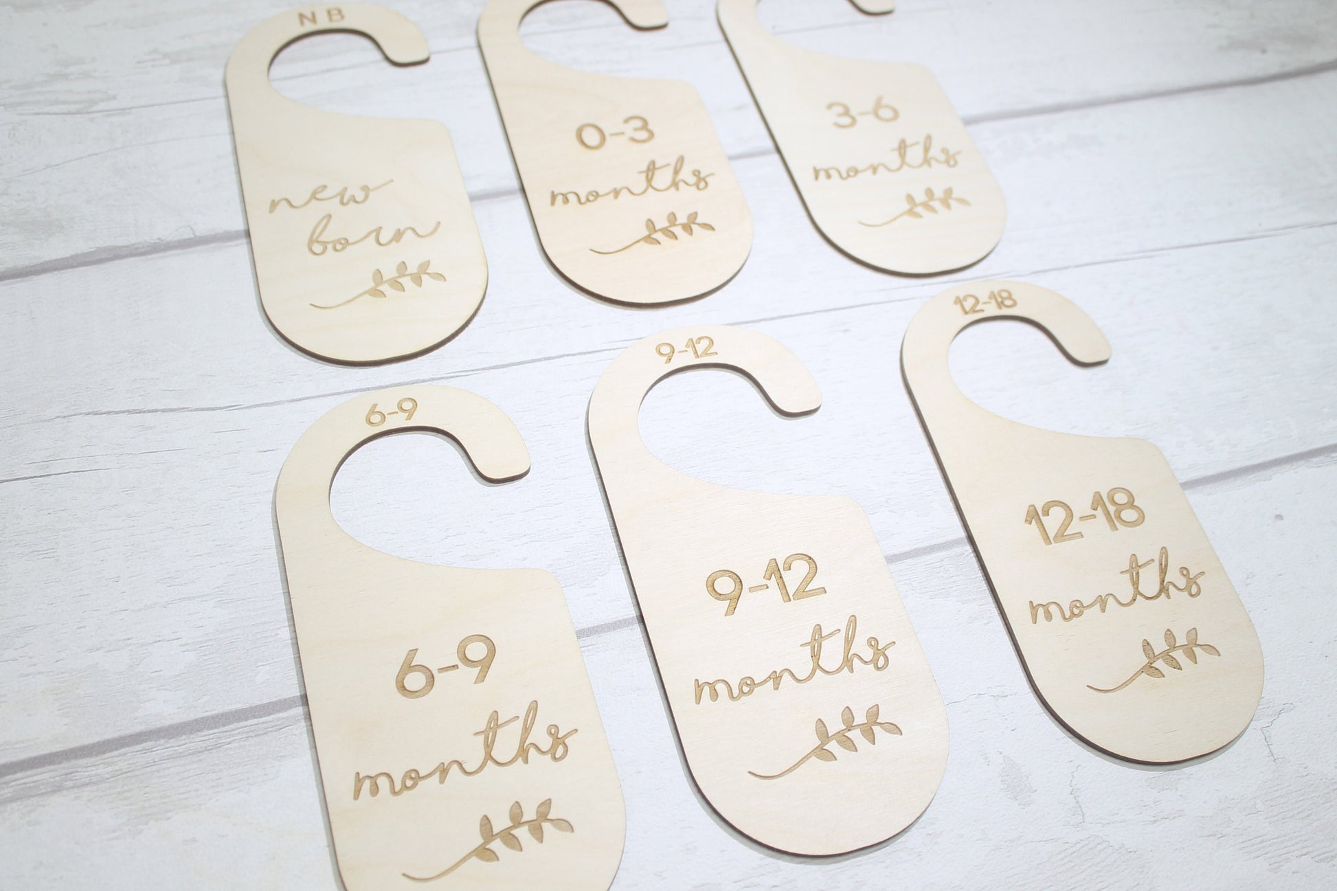 Baby Wardrobe Dividers - Baby Closet Dividers - Baby Shower Gift- New Baby Present - Nursery Decor - Branch Set