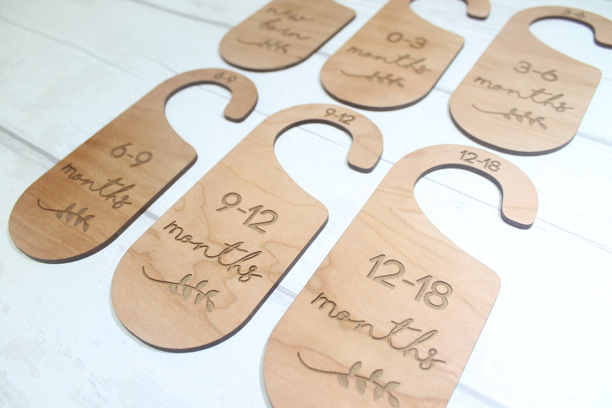 Baby Wardrobe Dividers - Baby Closet Dividers - Baby Shower Gift- New Baby Present - Nursery Decor - Branch Set