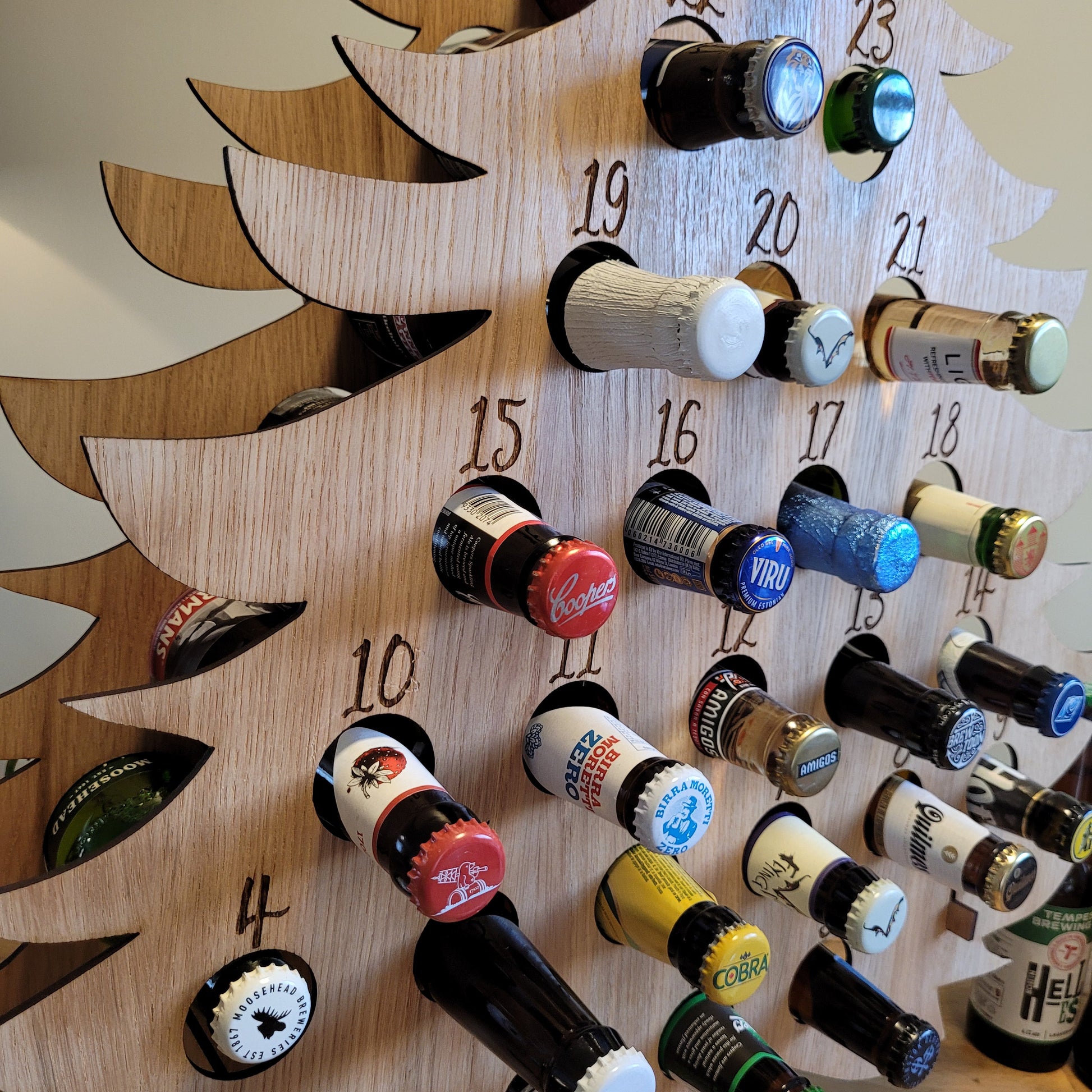 Beer Advent Calendar - Personalised Bottle Christmas Advent Calendar - Gift for Him - Gift for Her