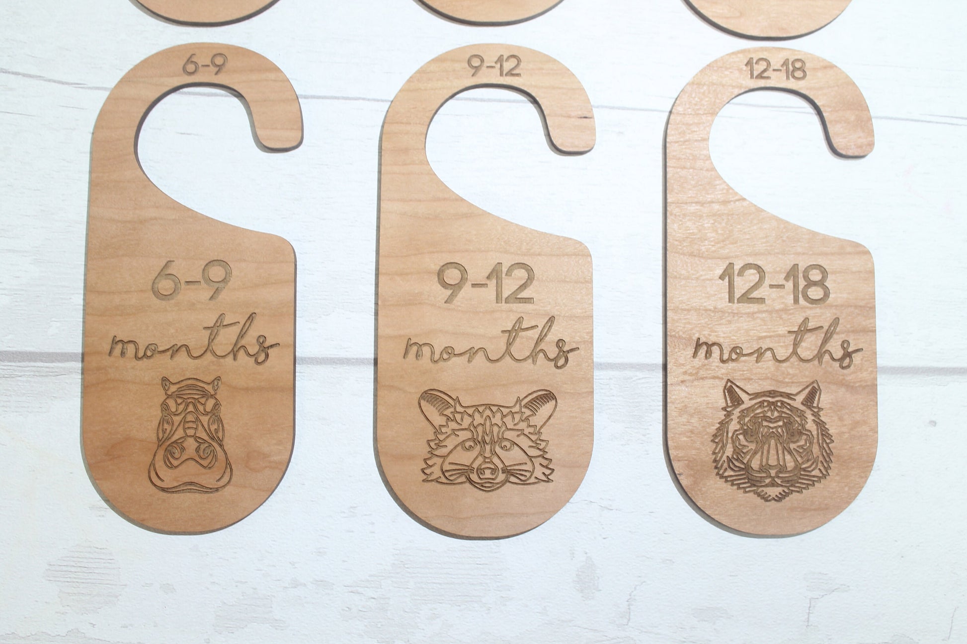 Baby Wardrobe Dividers - Baby Closet Dividers - Baby Shower Gift- New Baby Present - Nursery Decor - Animals Set