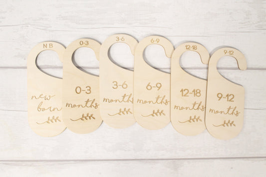 Baby Wardrobe Dividers - Baby Closet Dividers - Baby Shower Gift- New Baby Present - Nursery Decor - Branch Set