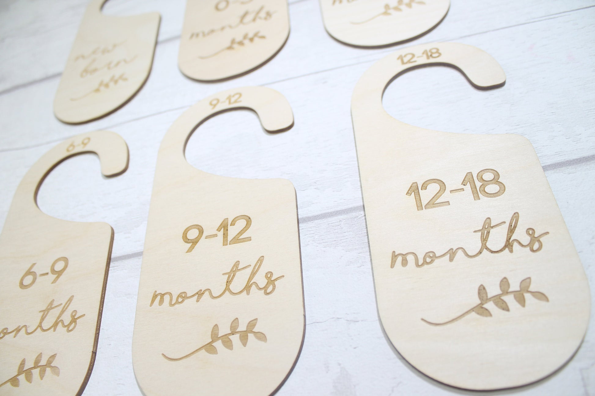 Baby Wardrobe Dividers - Baby Closet Dividers - Baby Shower Gift- New Baby Present - Nursery Decor - Branch Set