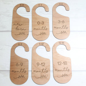 Baby Wardrobe Dividers - Baby Closet Dividers - Baby Shower Gift- New Baby Present - Nursery Decor - Branch Set