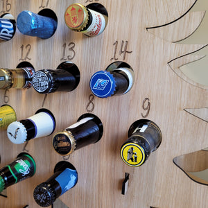 Beer Advent Calendar - Personalised Bottle Christmas Advent Calendar - Gift for Him - Gift for Her