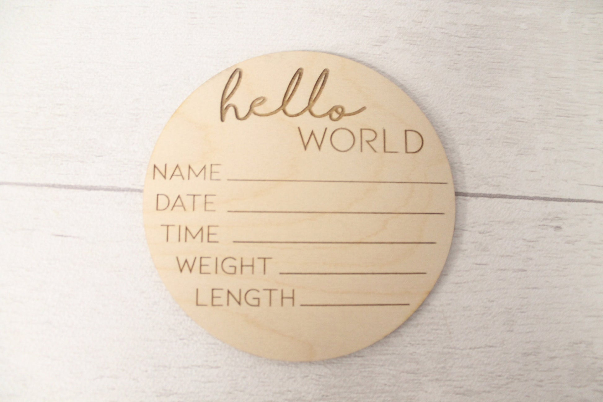 Baby's First Months New Baby Milestone Cards Sets - Hello World  - New Baby Photo Prop - Parent To Be or Baby Shower Gift - New Born gifts