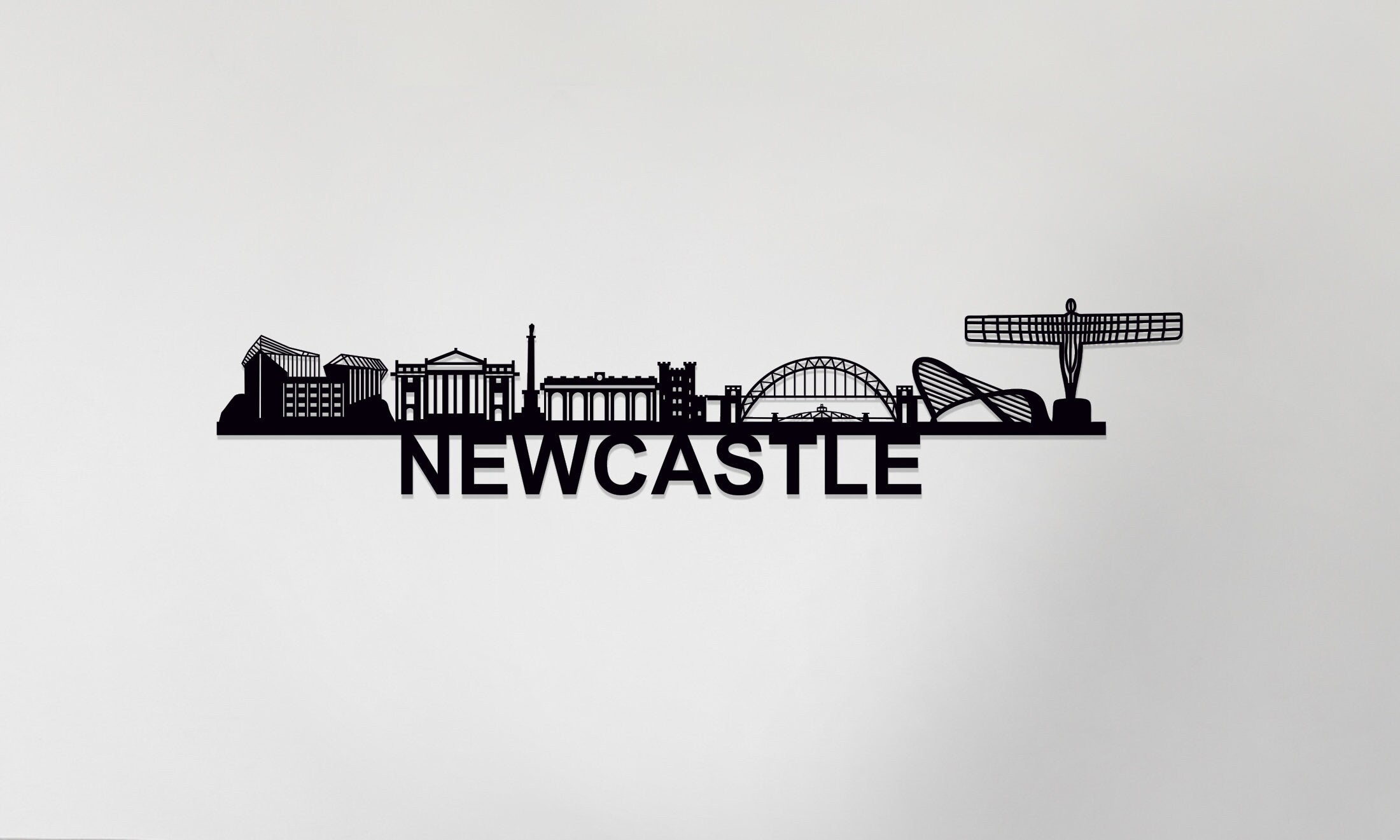 Newcastle Skyline - Newcastle Gift - Skyline Art