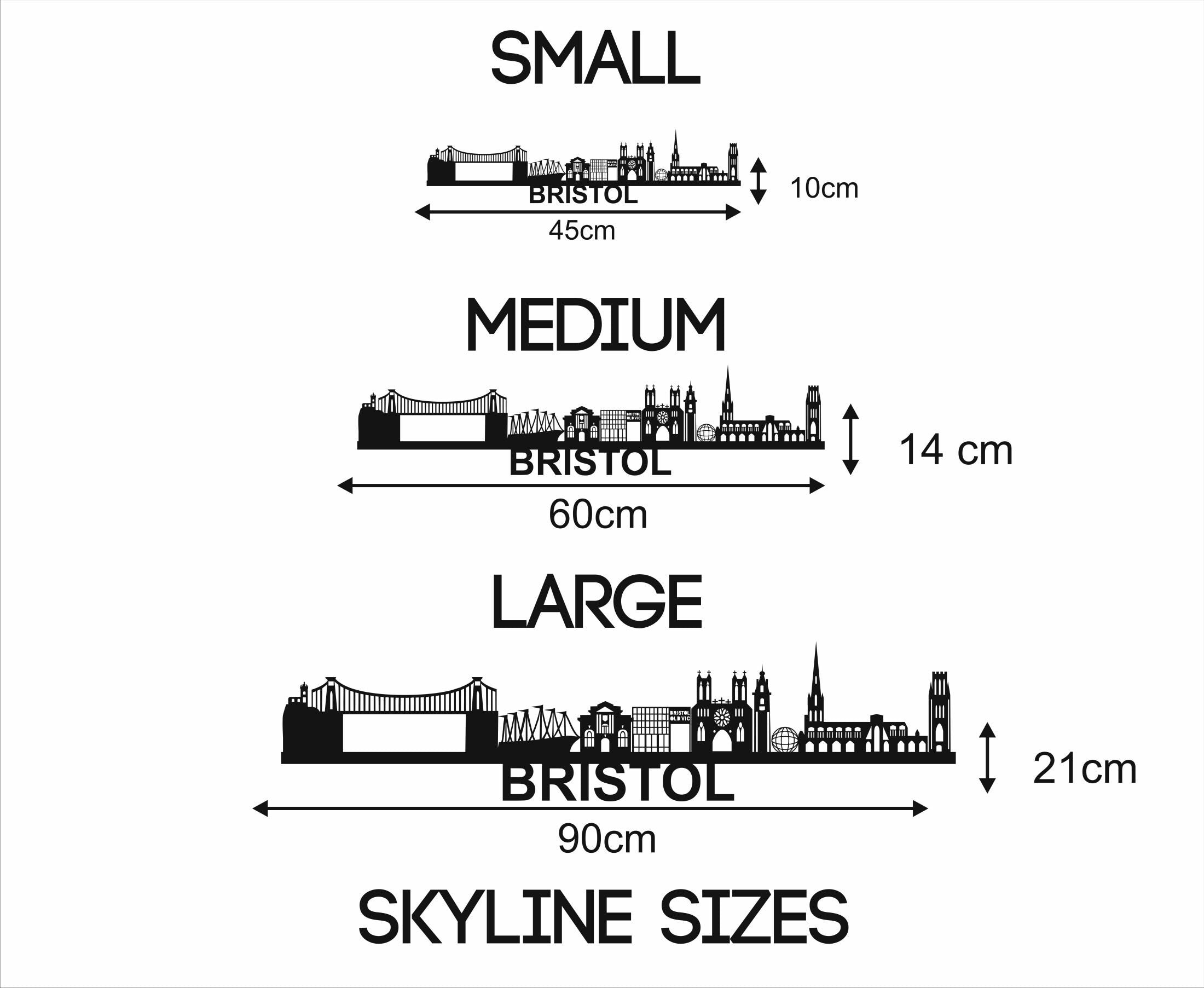 Bristol Skyline - Bristol Gift - Skyline Art