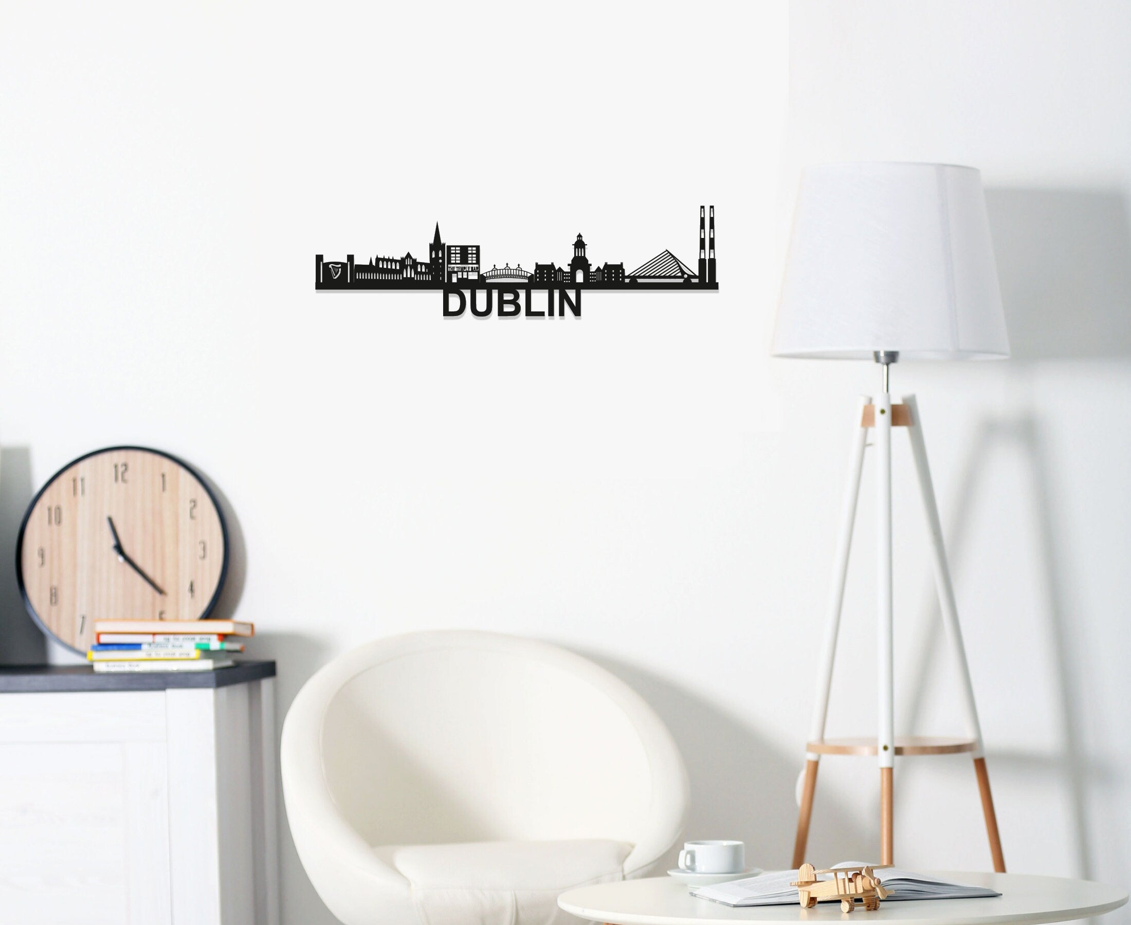 Dublin Skyline - Dublin Gift - Skyline Art