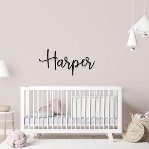 Name Wall Art - Childrens Bedroom - Wooden Word Text Art - Bedroom Art Gift - Option 8