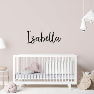 Name Wall Art - Childrens Bedroom - Wooden Word Text Art - Bedroom Art Gift - Option 8