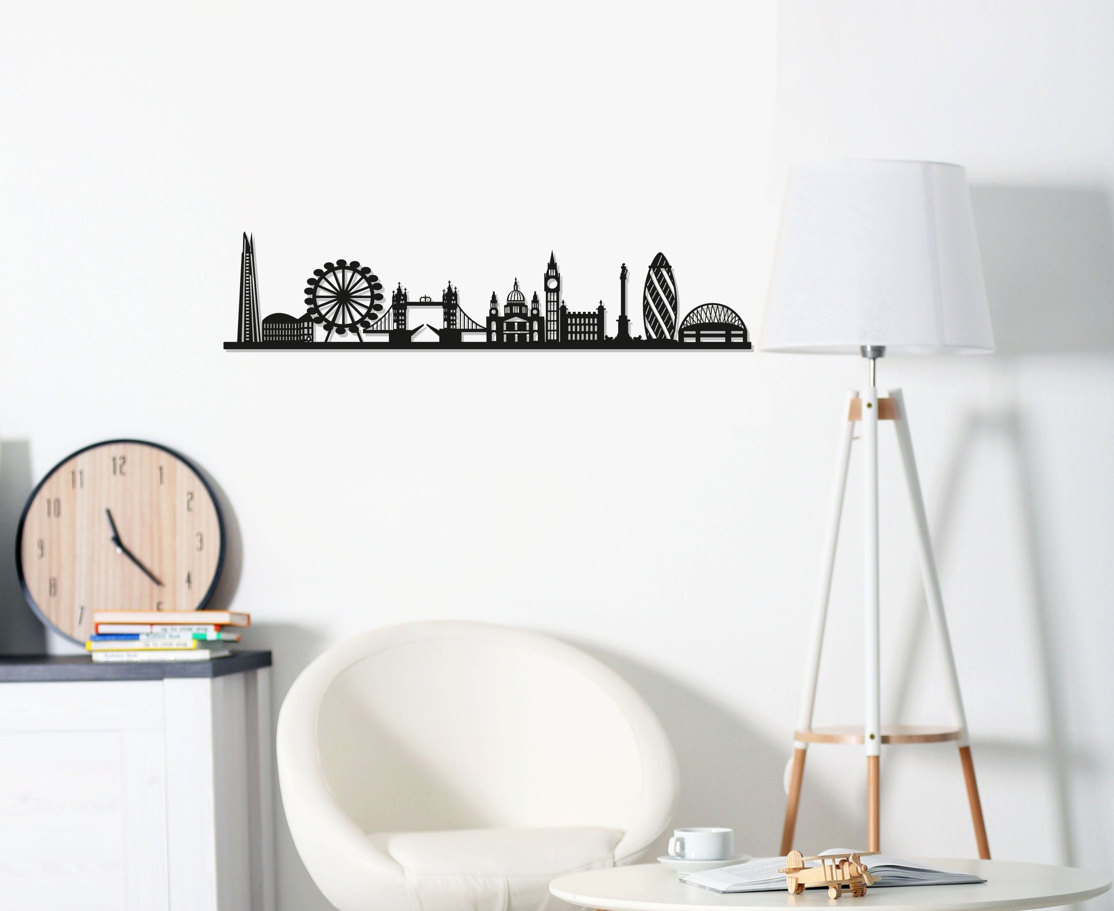 London Skyline - London Gift - Skyline Art