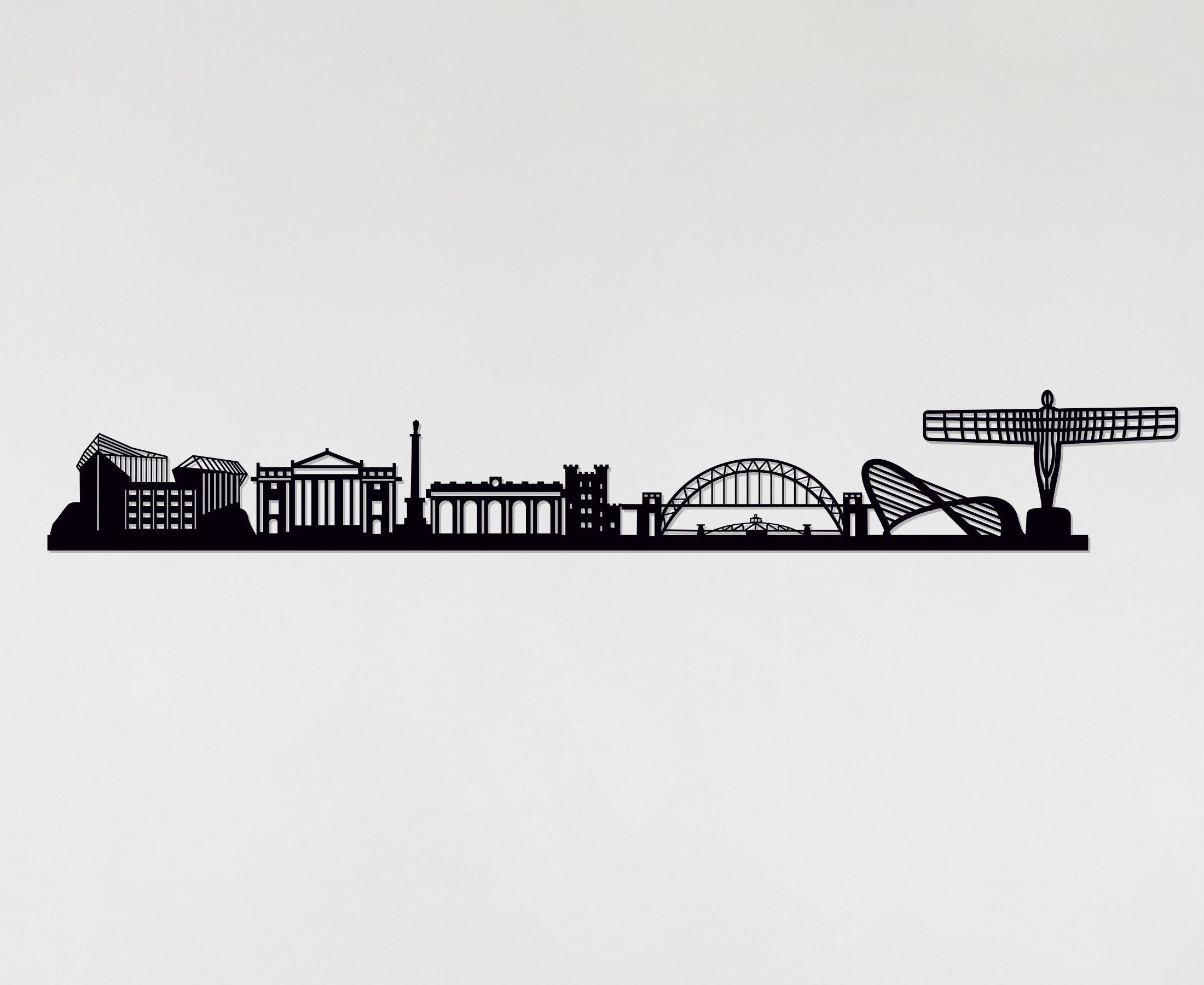 Newcastle Skyline - Newcastle Gift - Skyline Art