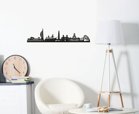 Portsmouth Skyline - Portsmouth Gift - Skyline Art